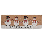 Capacho Coir Joyeux Noel  Door Mat - Multi-Colour