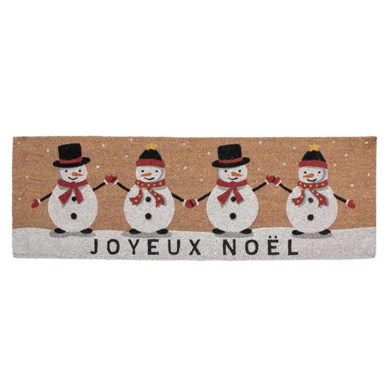 Capacho Coir Joyeux Noel  Door Mat - Multi-Colour