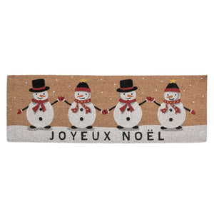 Capacho Coir Joyeux Noel  Door Mat - Multi-Colour