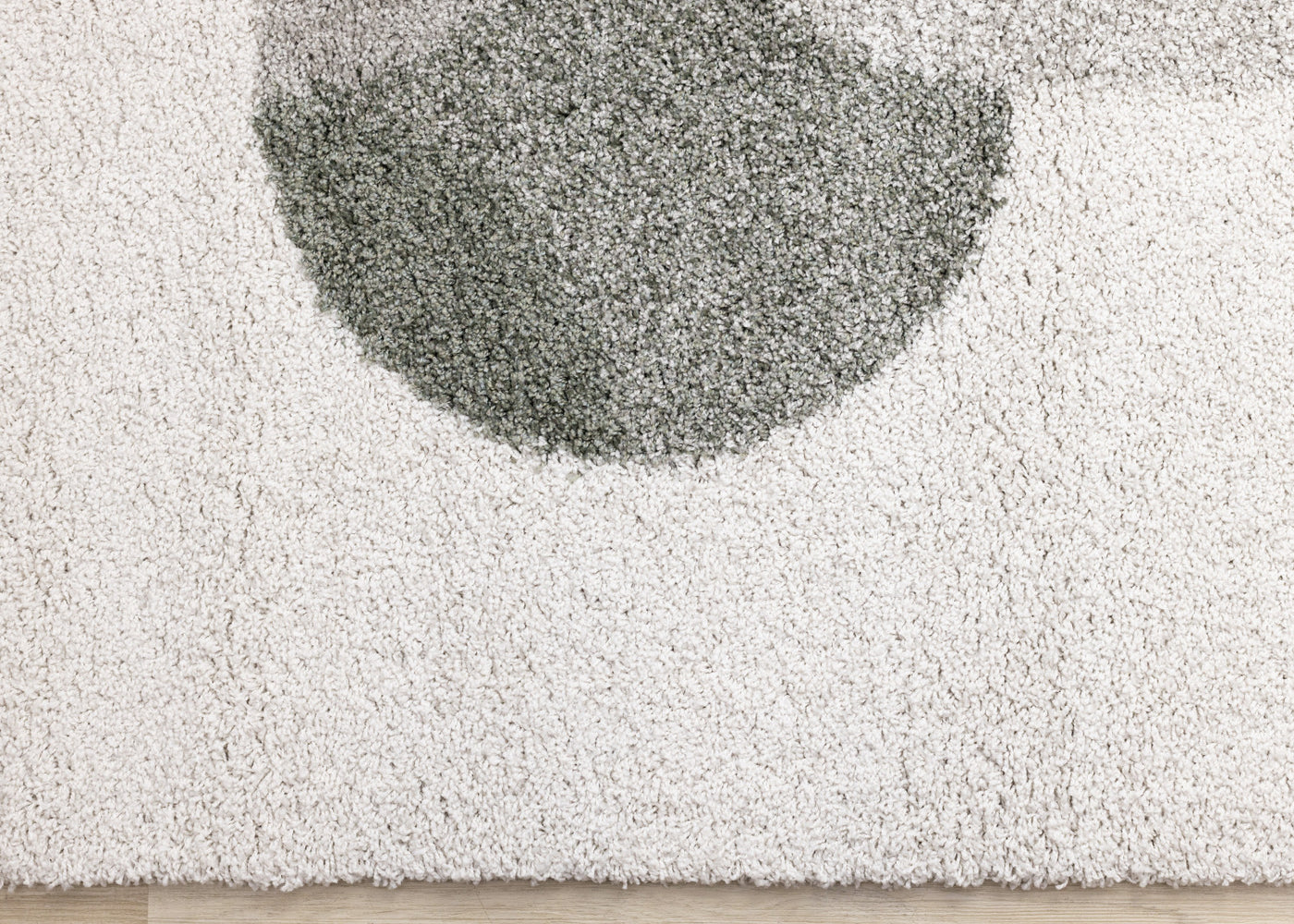 Misha Modern Geometric Area Rug - White Grey - 5' X 8'