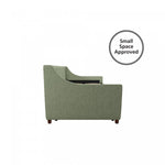 Novogratz Her Majesty Twin Daybed and Trundle - Light Jade