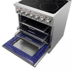 Forno Massimo 30" Stainless Steel Freestanding Electric Range With True Convection And Air Fry (4.32 Cu. Ft.) - FFSEL6020-30