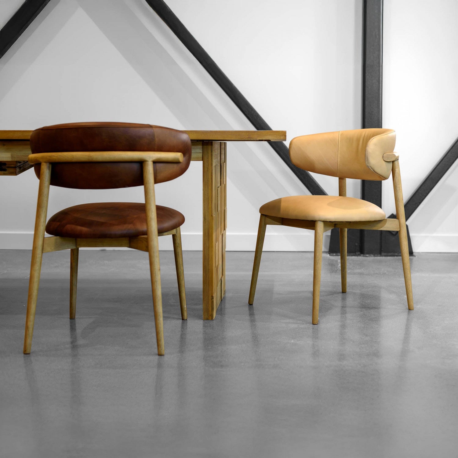 Veyda Dining Chair - Tobacco