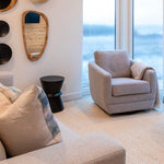 Gavrin Hourglass Side Table - Black