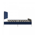 Novogratz Tallulah Upholstered Queen Platform Bed - Navy