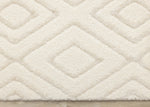 Sasha Soft Diamonds Area Rug - Cream - 8' X 11'