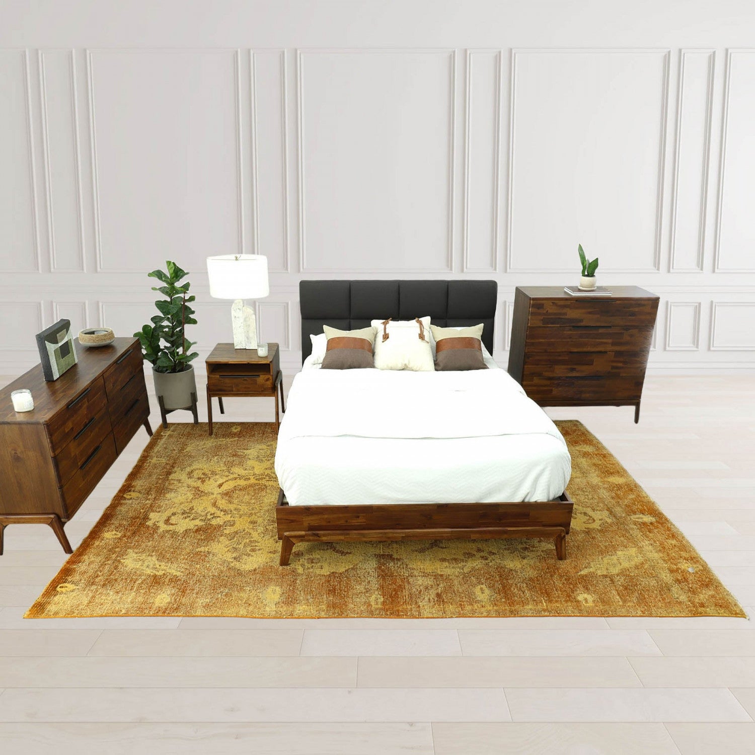 Thomaa Nightstand - Brown