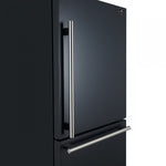 Forno Milano 31" Black Bottom Freezer Refrigerator with Right Swing Door (17.2 Cu. Ft.) - FFFFD1785-31BLK