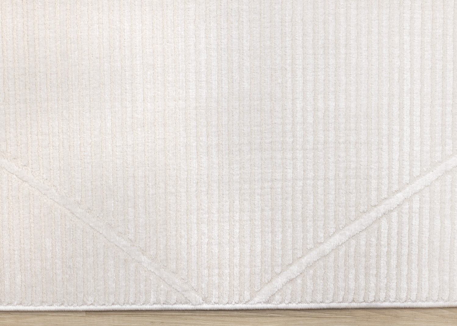 Logan Modern Lines Area Rug - 5' X 8' - Cream