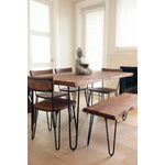 Eberlinn Dining Chair - Matte Brown - Set of Two