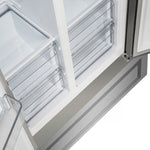 Forno Salerno 33" 15.6 Cu.Ft. Stainless Steel Built-in Side-by-Side Refrigerator - FFRBI1805-37MG