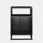 Regal Turntable Stand/End Table - Black Oak