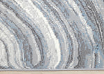 Functional Modern Area Rug - 7' X 10' - Blue/Grey