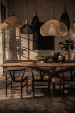 Bayan Horn Pendant Large - Black