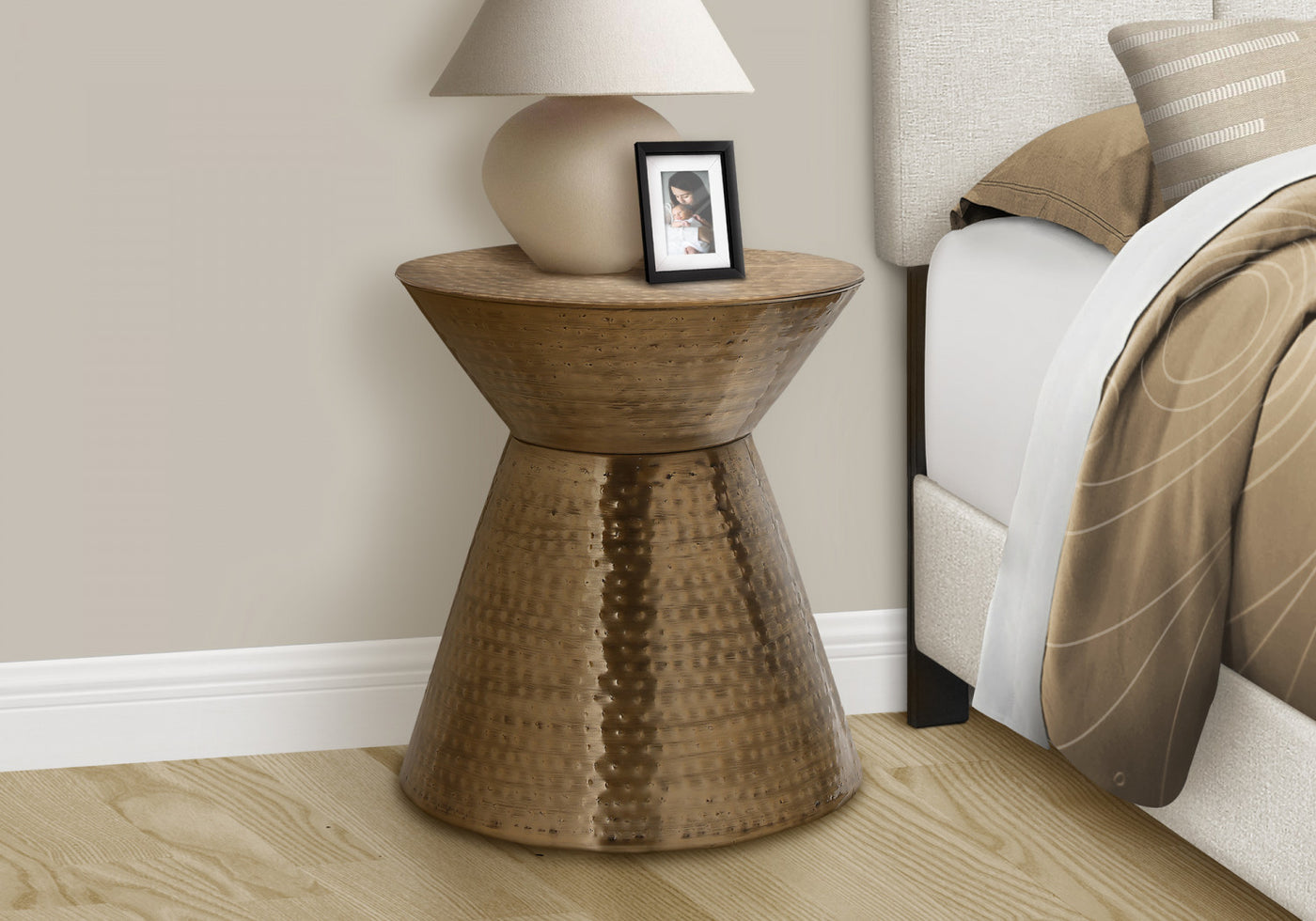 Lumi Side Table - Bronze