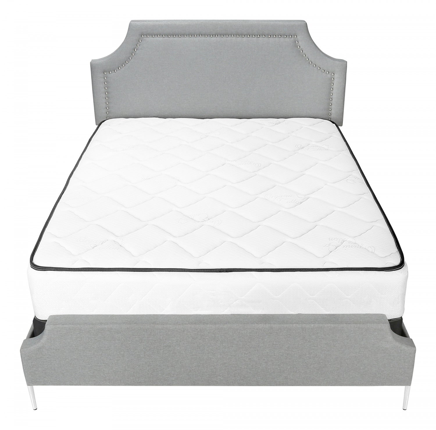 Vivian Queen Bed - Grey