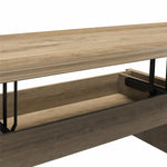 Winston Lift-Top Coffee Table - Rustic Oak