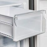 Forno Salerno 33" Stainless Steel Built-in Side-by-Side Refrigerator (15.6 Cu. Ft.) - FFRBI1805-37SG