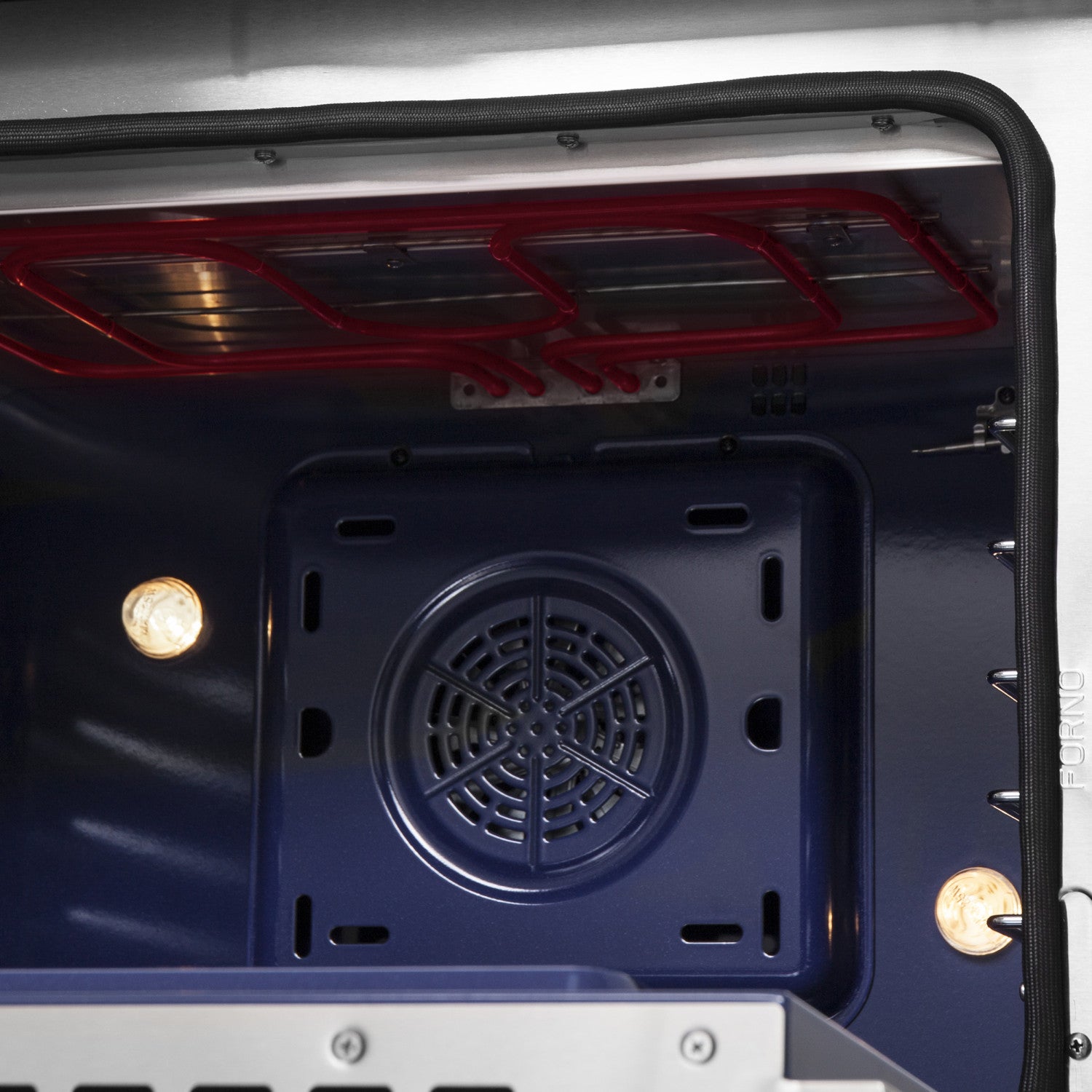 Forno Massimo 48" Stainless Steel Freestanding Dual Fuel Double Oven Range with Air Fry (6.58 Cu. Ft.) - FFSGS6325-48