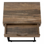 Astra Side Table - Brown