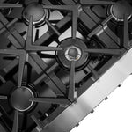 Forno Massimo 60" Stainless Steel Freestanding Dual Fuel Double Oven Range with True Convection and Air Fry (8.64 Cu. Ft.) - FFSGS6125-60