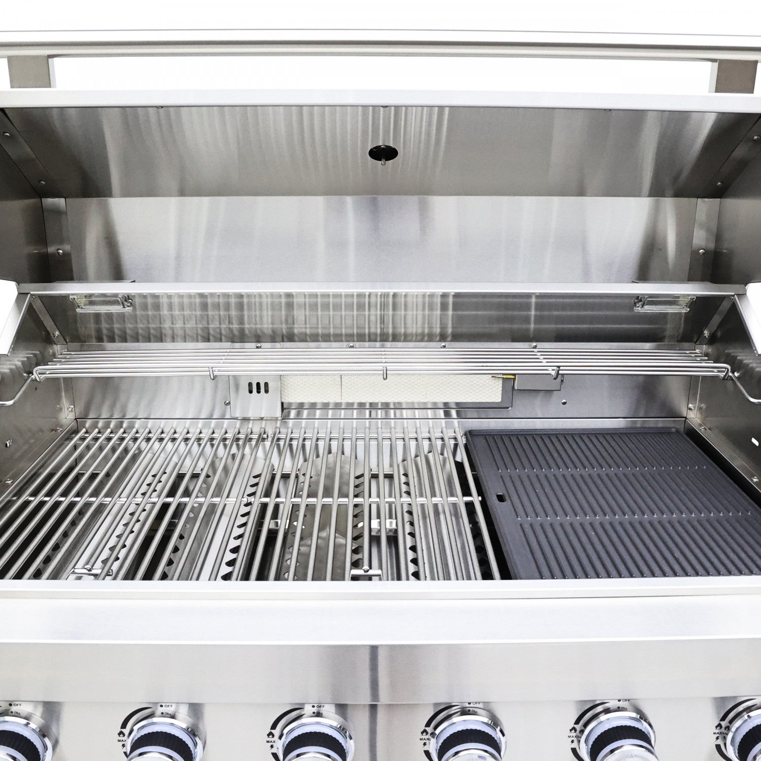 Forno Bulnes Black Countertop Outdoor Kitchen with 40" 84,000 BTU BBQ and Beverage Centre - FODKT2520BLK