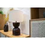 Silvane Contour Lamp - Dark Brown