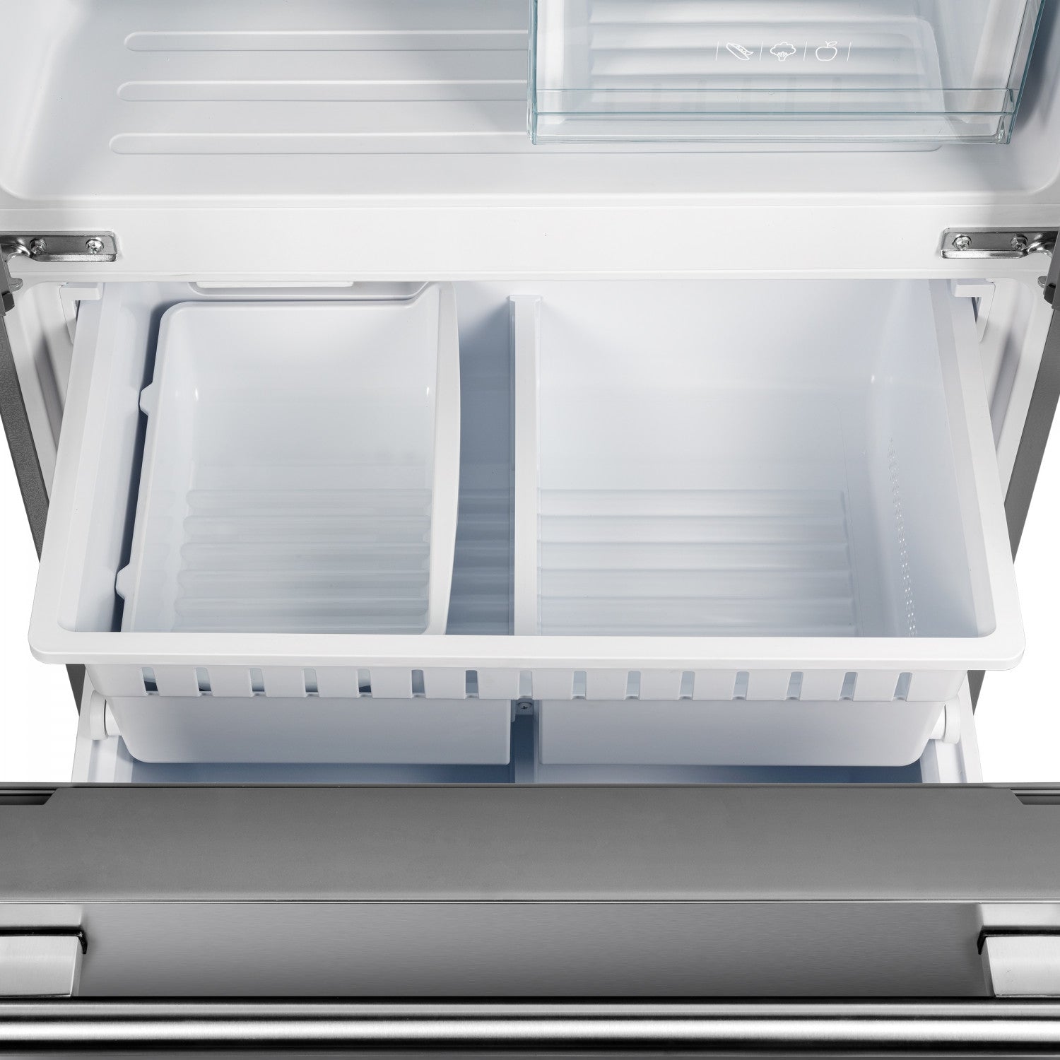 Forno Gallipoli 30" 17.5 Cu.Ft. Stainless Steel French Door Refrigerator - FFFFD1974-35MG