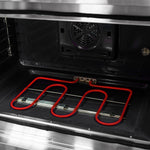 Forno Galiano 60" Stainless Steel Freestanding Dual Fuel Double Oven Range With True Convection (8.64 Cu. Ft.) - FFSGS6156-60