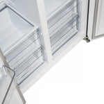 Forno Salerno 33" 15.6 Cu.Ft. White Freestanding Side-by-Side Refrigerator - FFRBI1805-33WHT