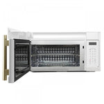 Forno Fornace White 300 CFM Over-the-Range Convection Microwave (1.5 Cu. Ft.) - FOTR3038-30WHT