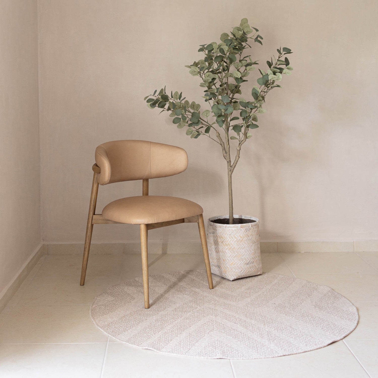 Veyda Dining Chair - Nude