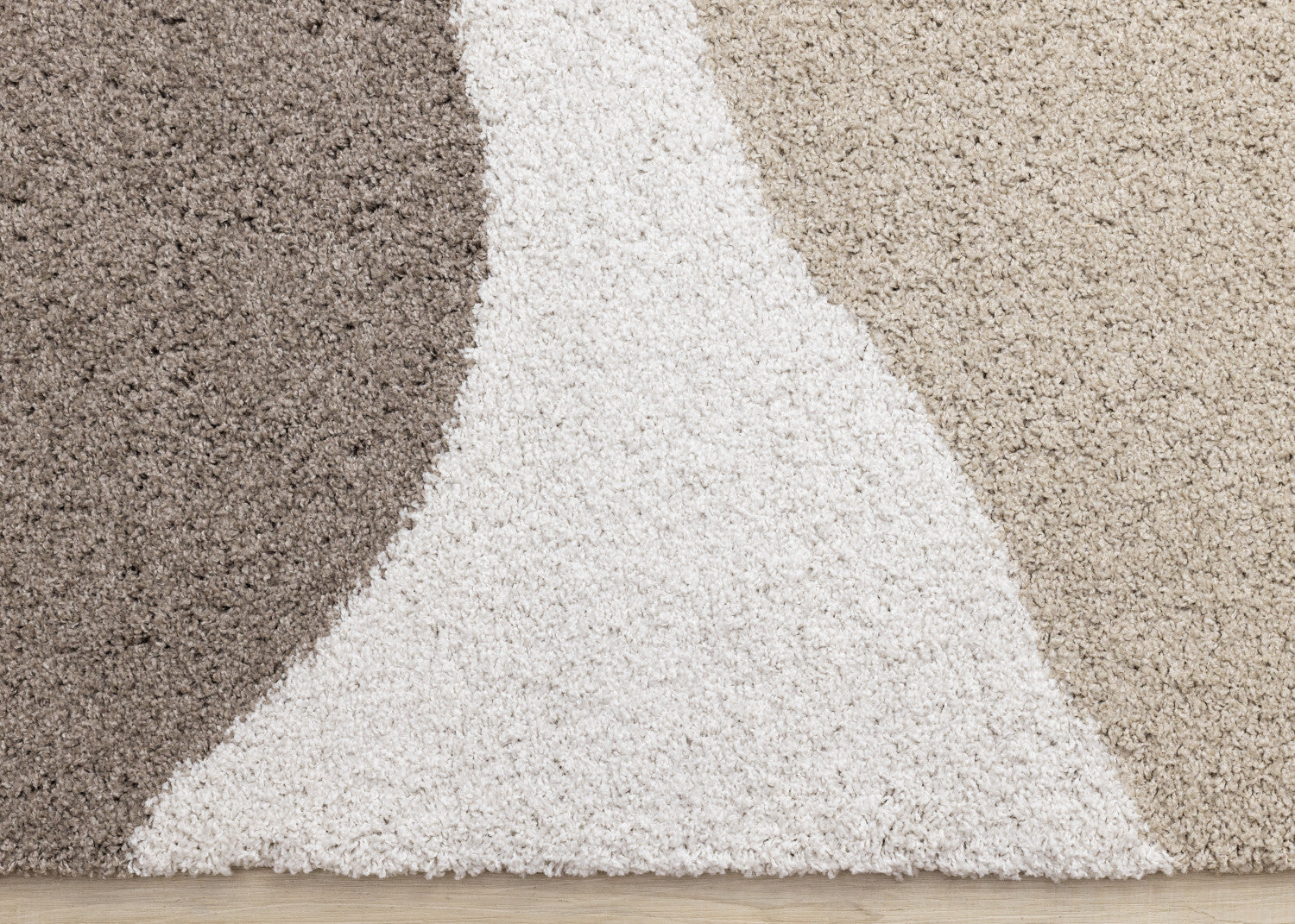 Misha Soft Modern Area Rug - 5' X 8' - Grey/Taupe