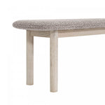 Humbach Bench - Oatmeal/White Washed Natural