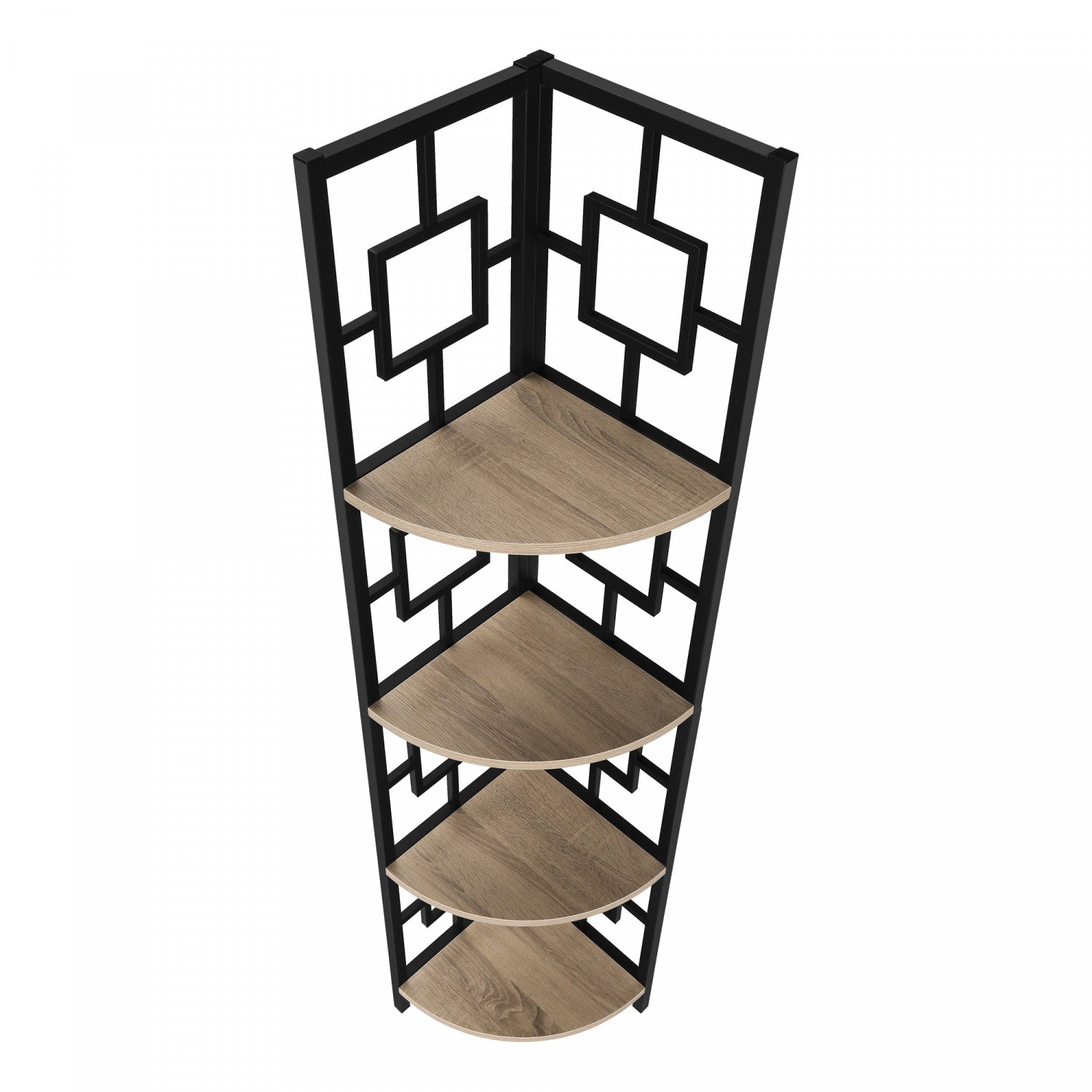 Venn Bookcase - Dark Taupe