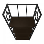 Renna Bookcase - Dark Brown