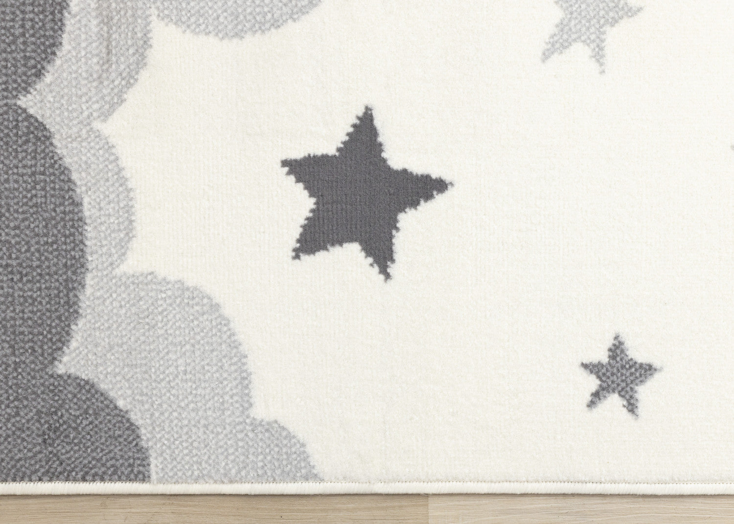 Kids Wishful Bunny Area Rug - Cream - 4' X 6'