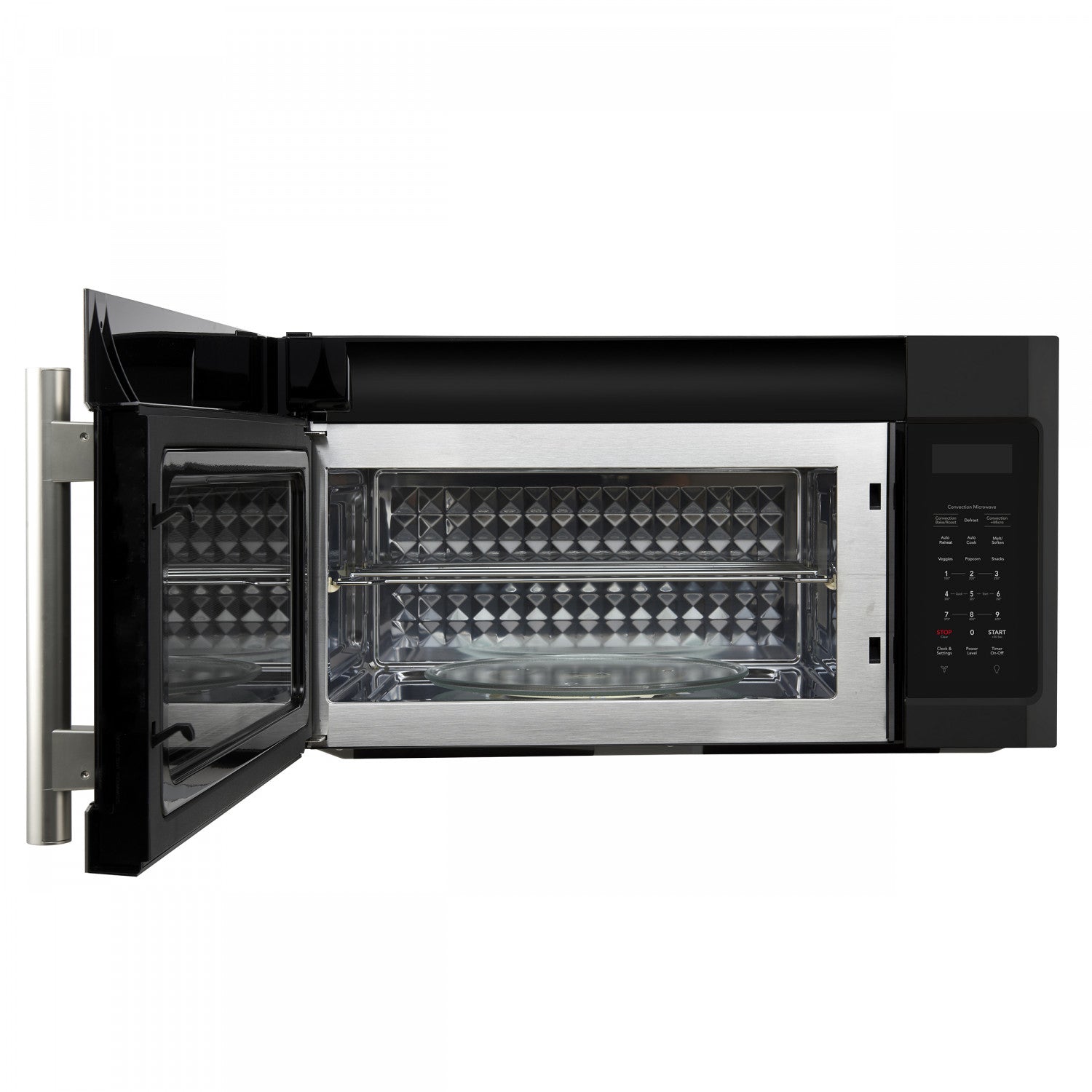 Forno Fornace Black 300 CFM Over-the-Range Convection Microwave (1.5 Cu. Ft.) - FOTR3038-30BLK