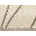 Palace Modern Curves Area Rug - Cream Taupe - 8' X 11'