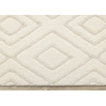 Sasha Soft Diamonds Area Rug - Cream - 7' X 10'