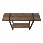 Allen Sofa Table - Rustic Brown