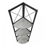 Zeva Bookcase - Grey