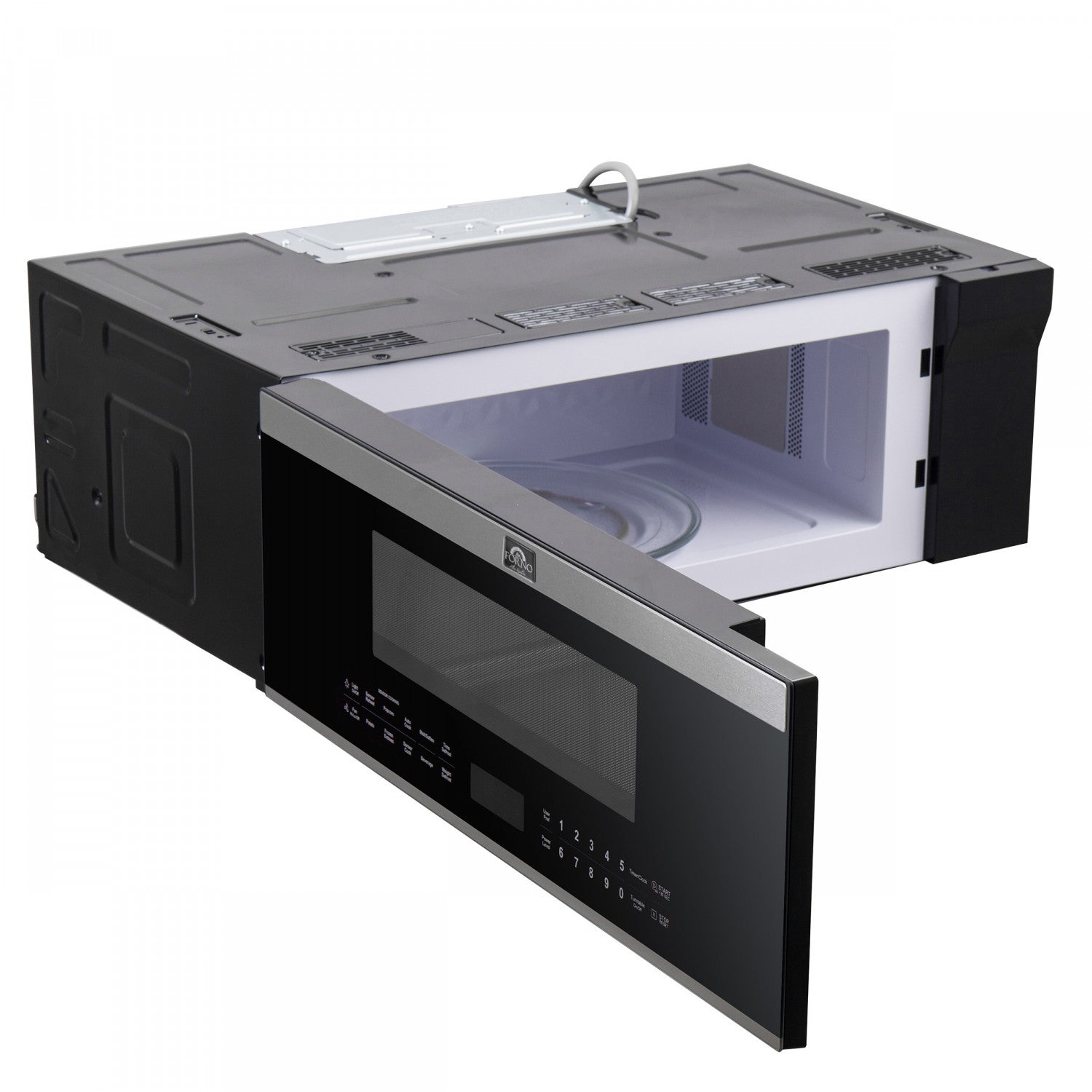 Forno Padula Stainless Steel 400 CFM Over-the-Range Microwave (1.2 Cu. Ft.) - FOTR3080-30