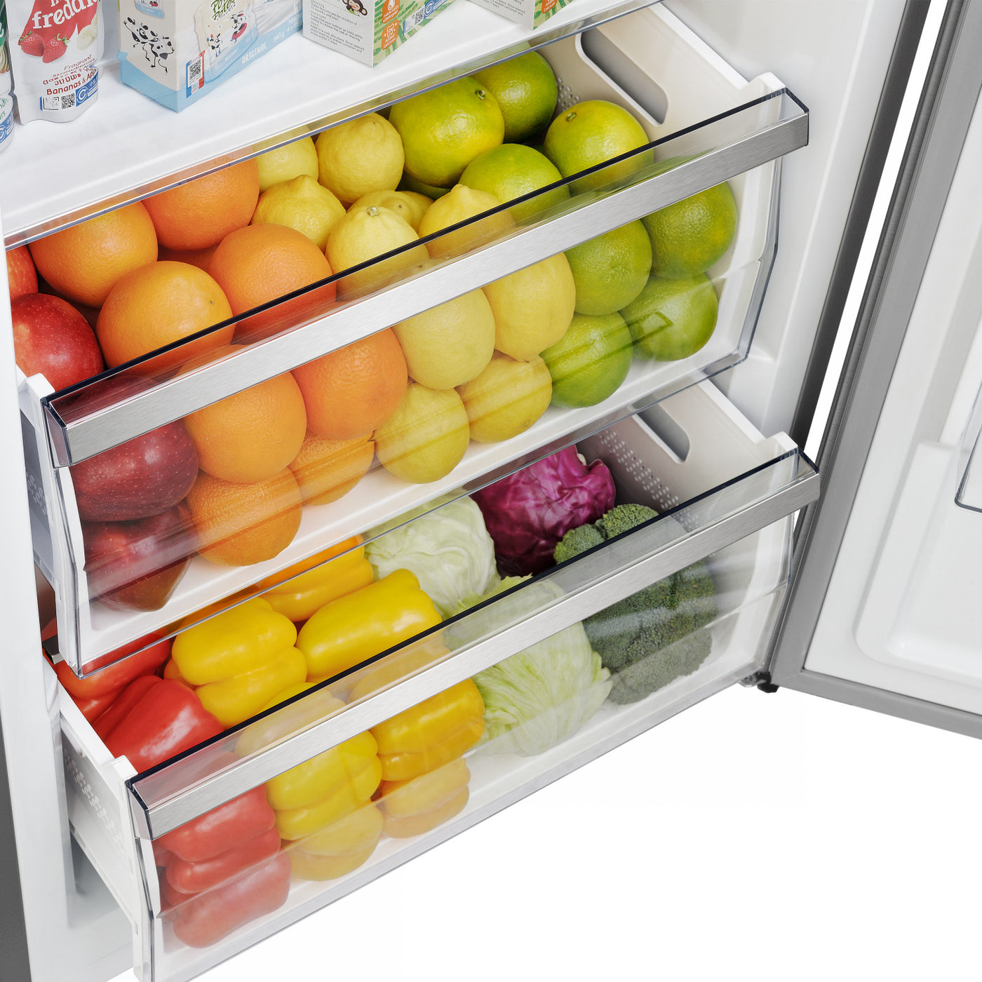 Forno Maderno 28" Stainless Steel Built-in Convertible Refrigerator/Freezer with Right Swing Door (13.6 Cu. Ft.) - FFFFD1722-32RSG