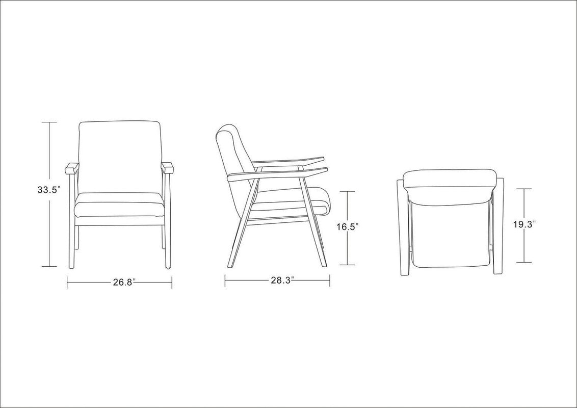 Ouidah Accent Chair - White