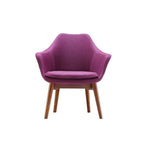 Chania Accent Chair - Plum