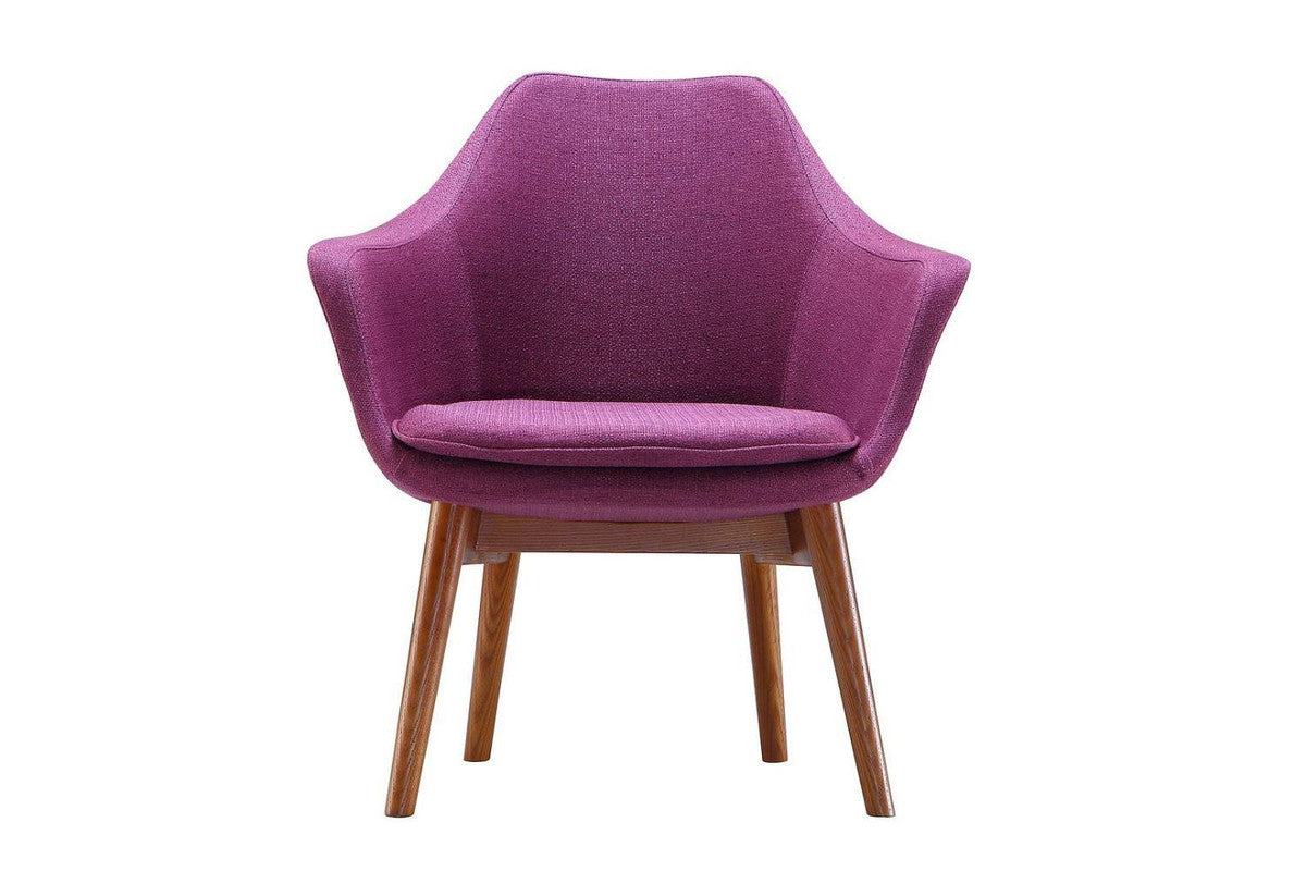 Chania Accent Chair - Plum