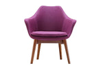 Chania Accent Chair - Plum