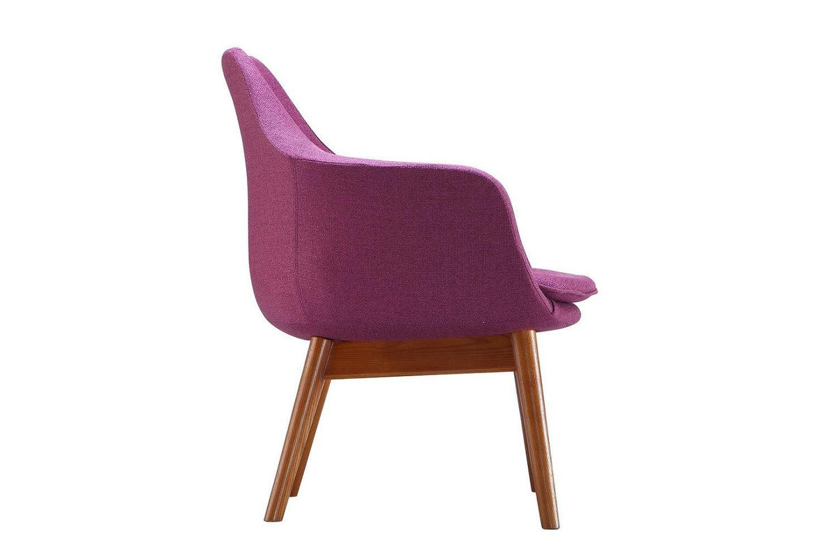 Chania Accent Chair - Plum