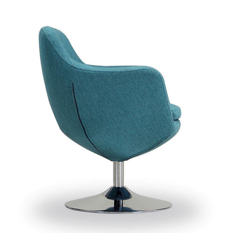 Handan Swivel Accent Chair - Blue